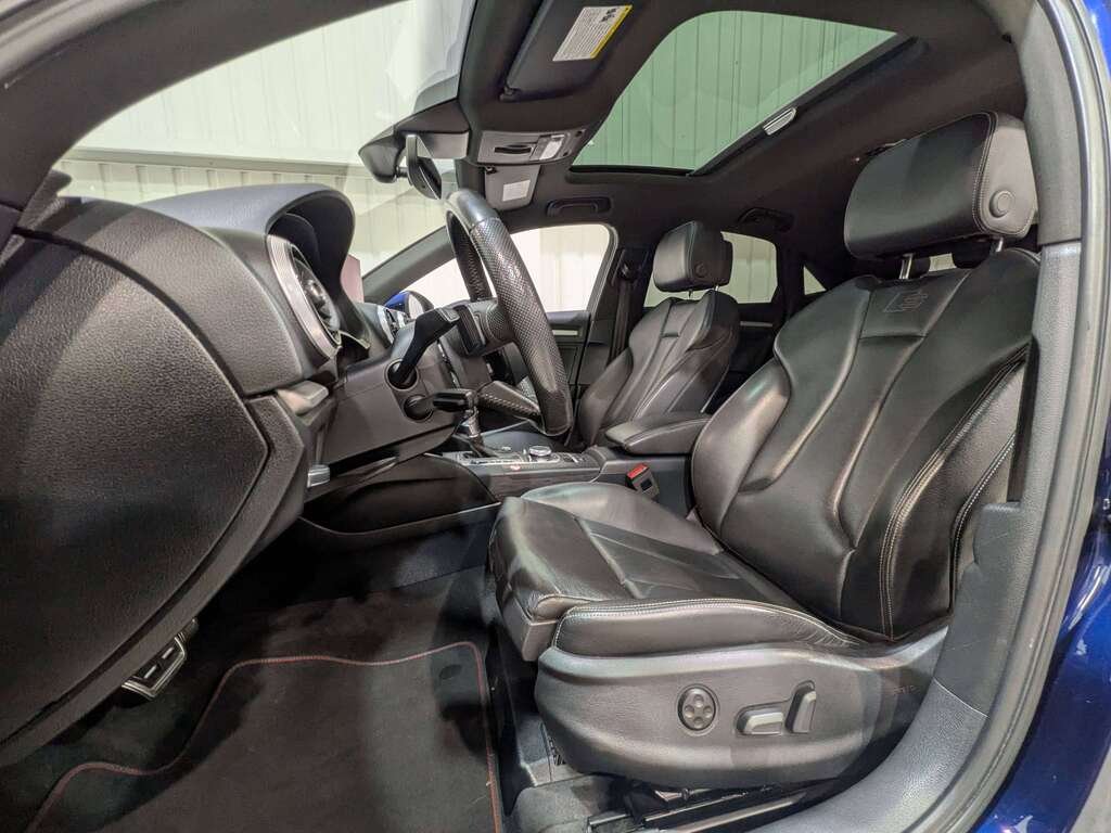 Audi S3 Sedan 2018 Bleu Val-David - photo #1