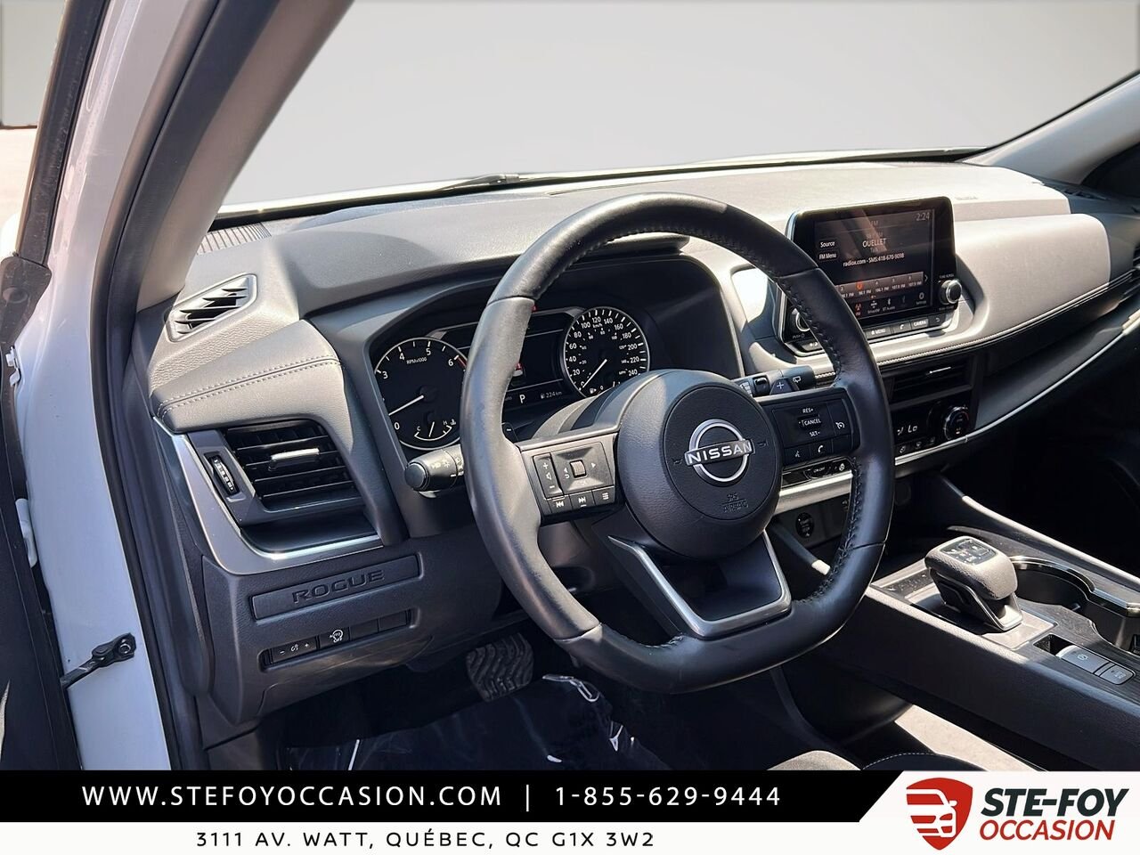 2024 Nissan ROGUE S TRACTION INTEGRALE White Québec - photo #11