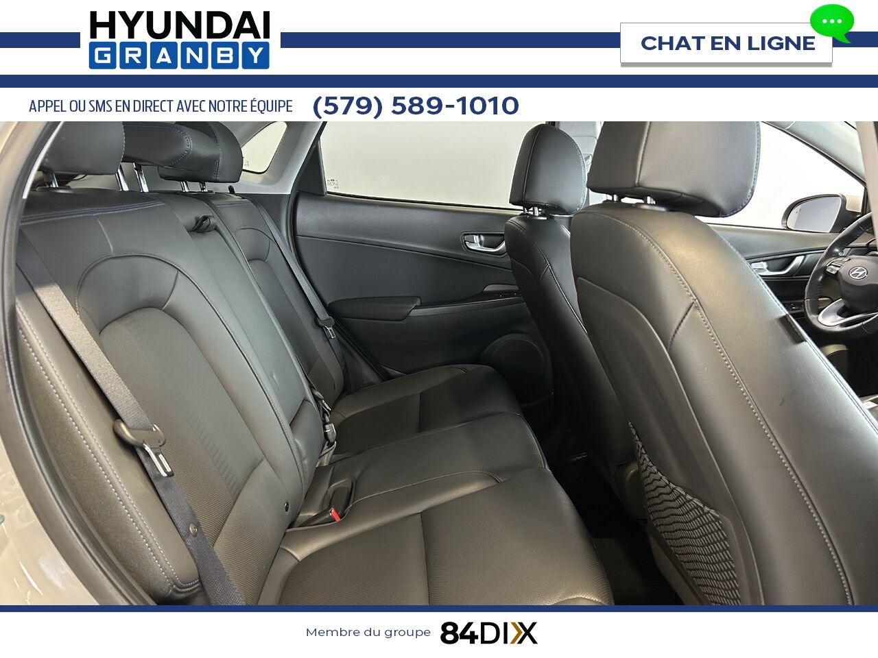Hyundai Kona électrique 2023 Gris Granby - photo #27