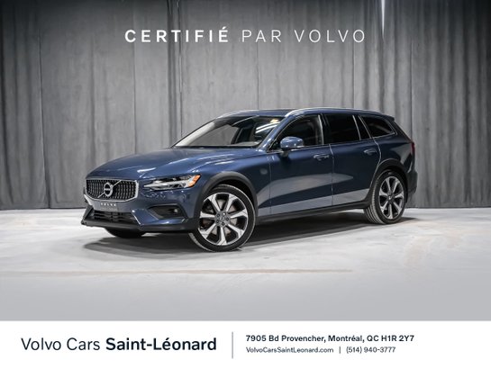 2022 Volvo V60 Cross Country T5 PREMIUM CLIMATE 20 INCH WHEELS Blue