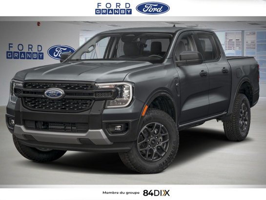 Ford Ranger XLT cabine SuperCrew 4RM caisse de 5 pi 2026 Gris carbonisé métallisé