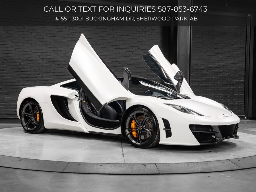 2012 McLaren MP4-12C 2012 White