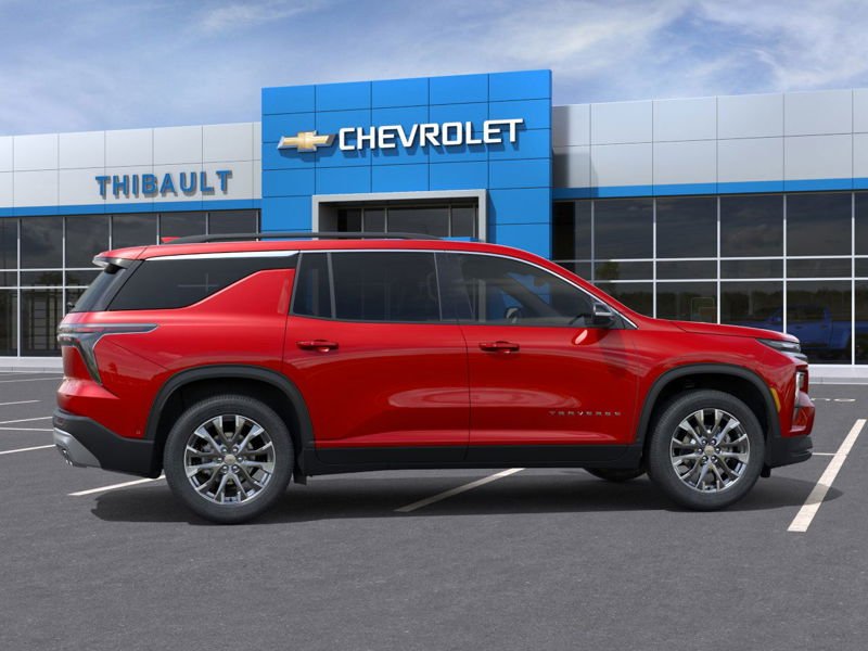 CHEVROLET Traverse Traction intégrale, 4 portes LT 2025 TEINTE ROUGE ECLATANT Sherbrooke - photo #4