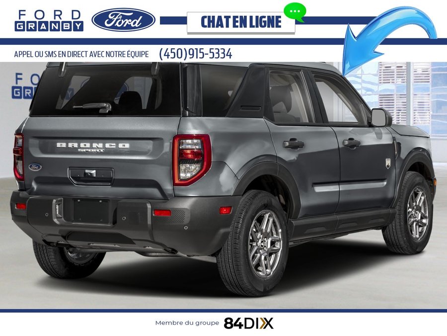 Ford Bronco Sport Big Bend 4x4 2026 Gris carbonisé métallisé