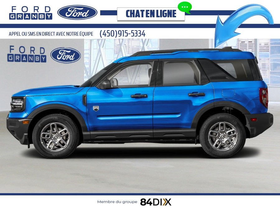 2026 Ford Bronco Sport Velocity Blue Metallic