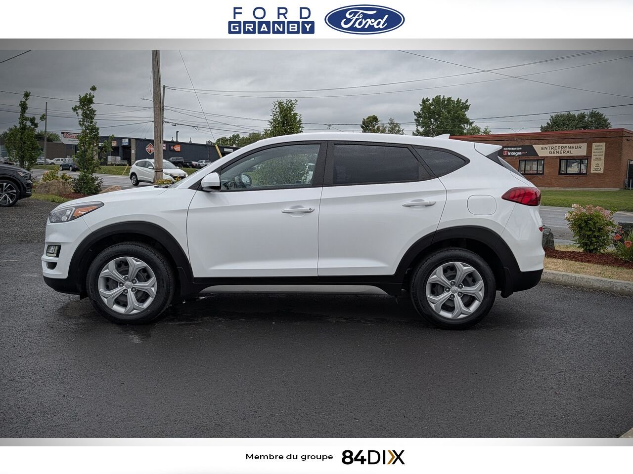 2021 Hyundai Tucson White Granby - photo #3