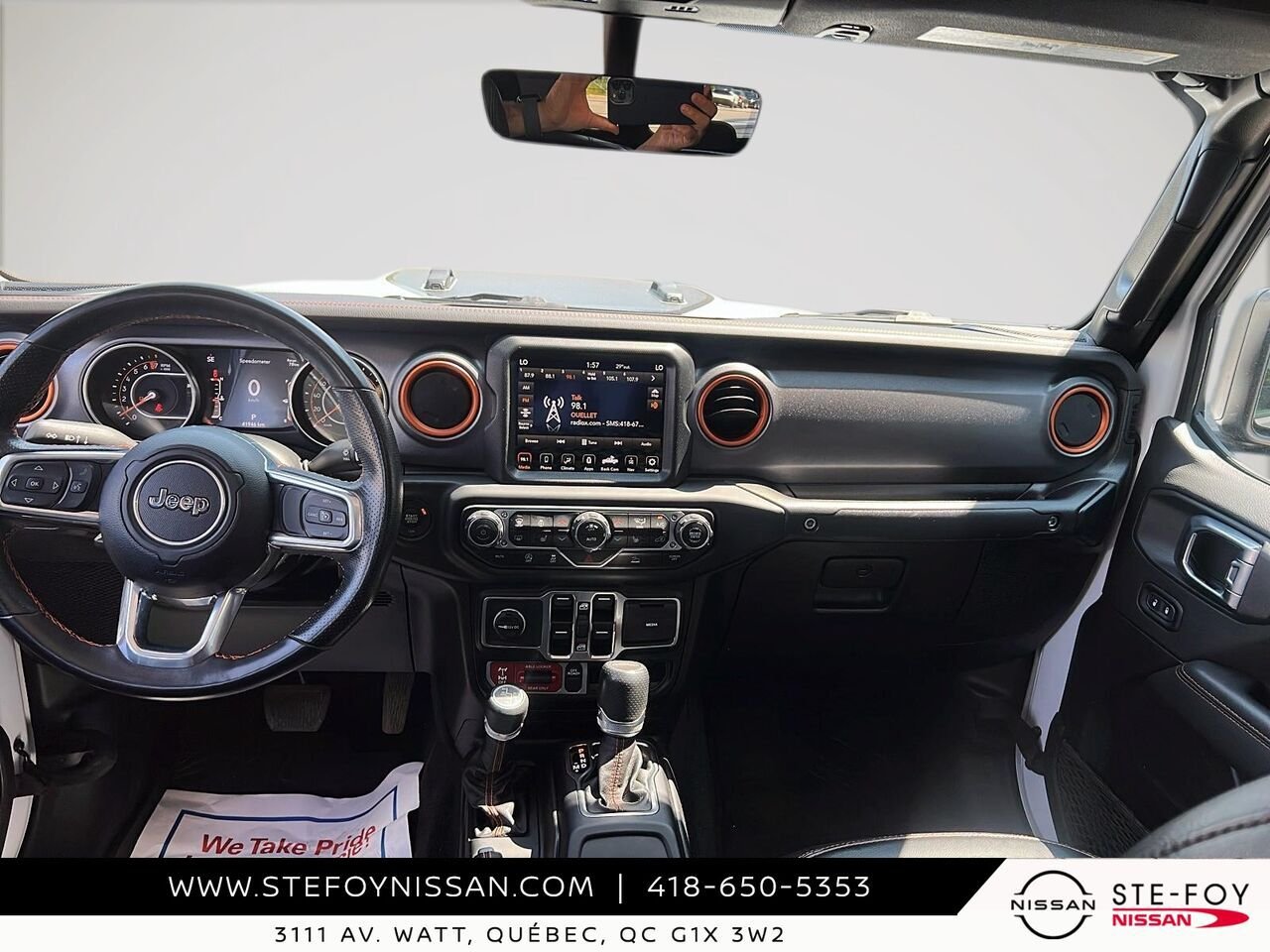 2023 Jeep Gladiator MOJAVE CREW CAB White Ste-Foy - photo #9