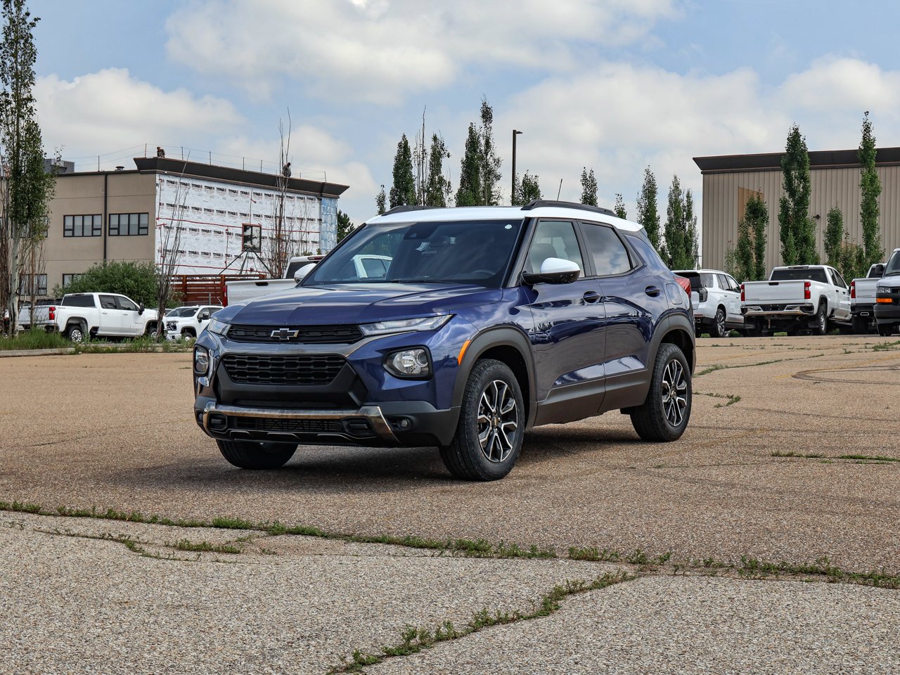 2023 Chevrolet Trailblazer AWD 4dr ACTIV Blue Sherwood Park - photo #3
