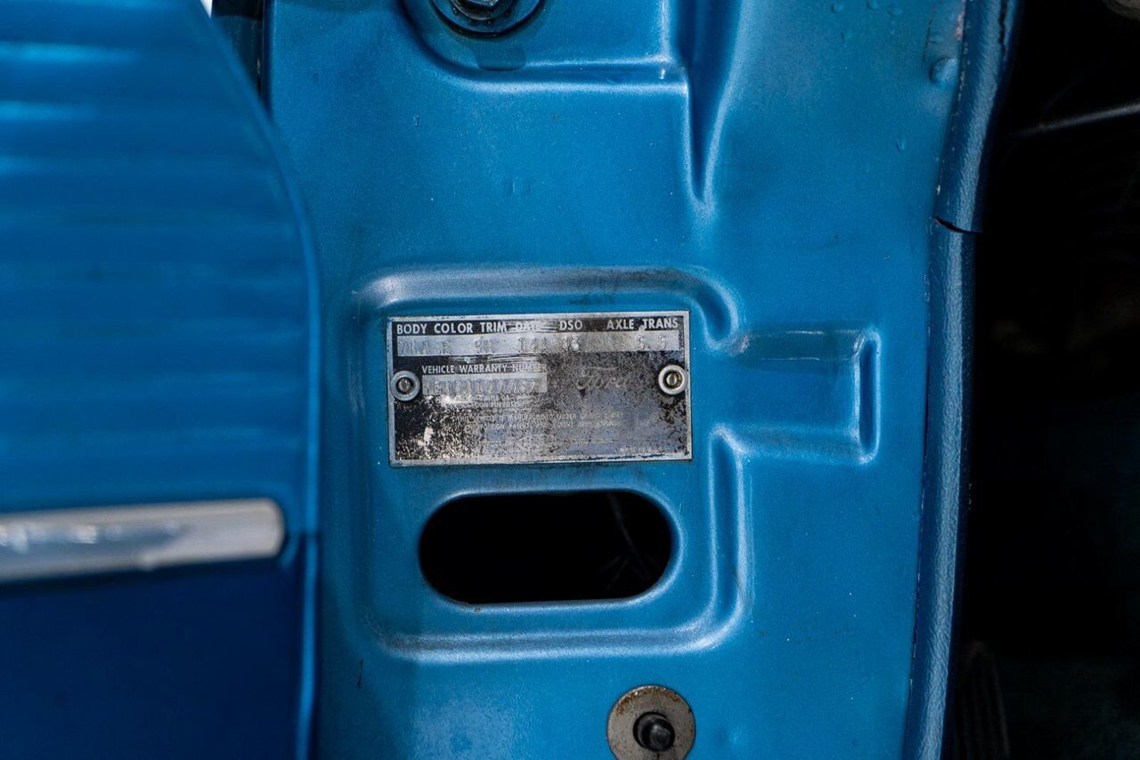 Ford Galaxie 500 *PRIX EN USD* 406 Cu In TriPower 4-Speed Convertible 1963 Bleu Montréal - photo #23