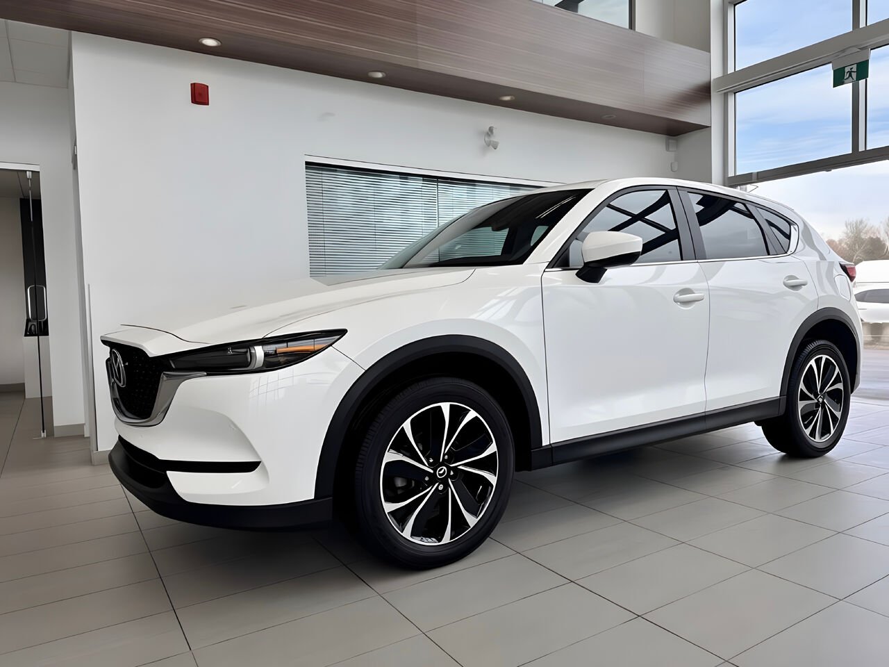 MAZDA CX-5 2025 Blanc rhodium métallisé Notre-Dame-des-Prairies - photo #0