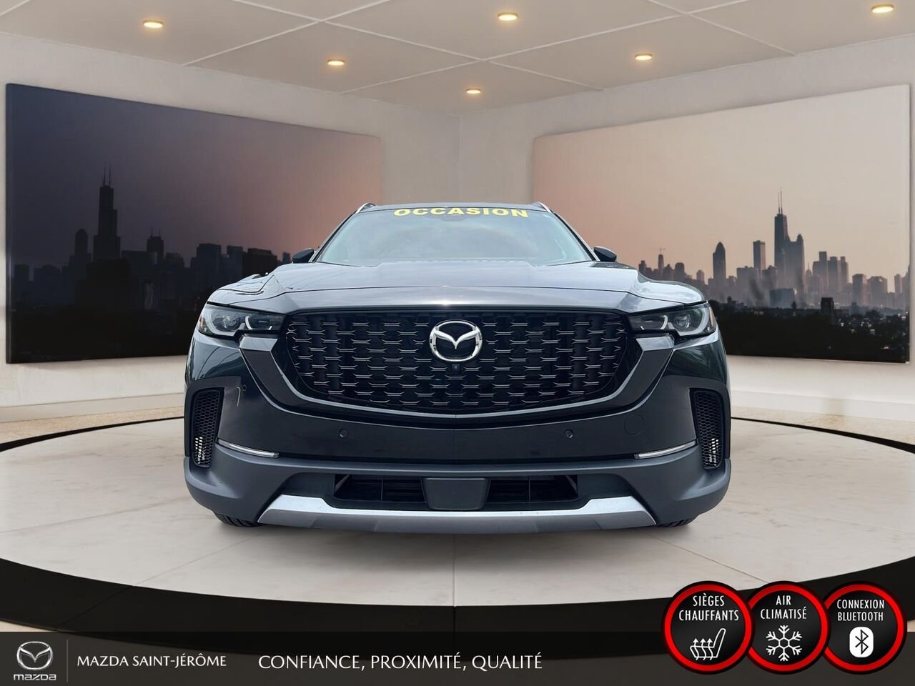 2024 Mazda CX-50 GT avec moteur turbo | TOIT PANORAMIQUE | CUIR | AWD | Black Saint-Jérôme - photo #2