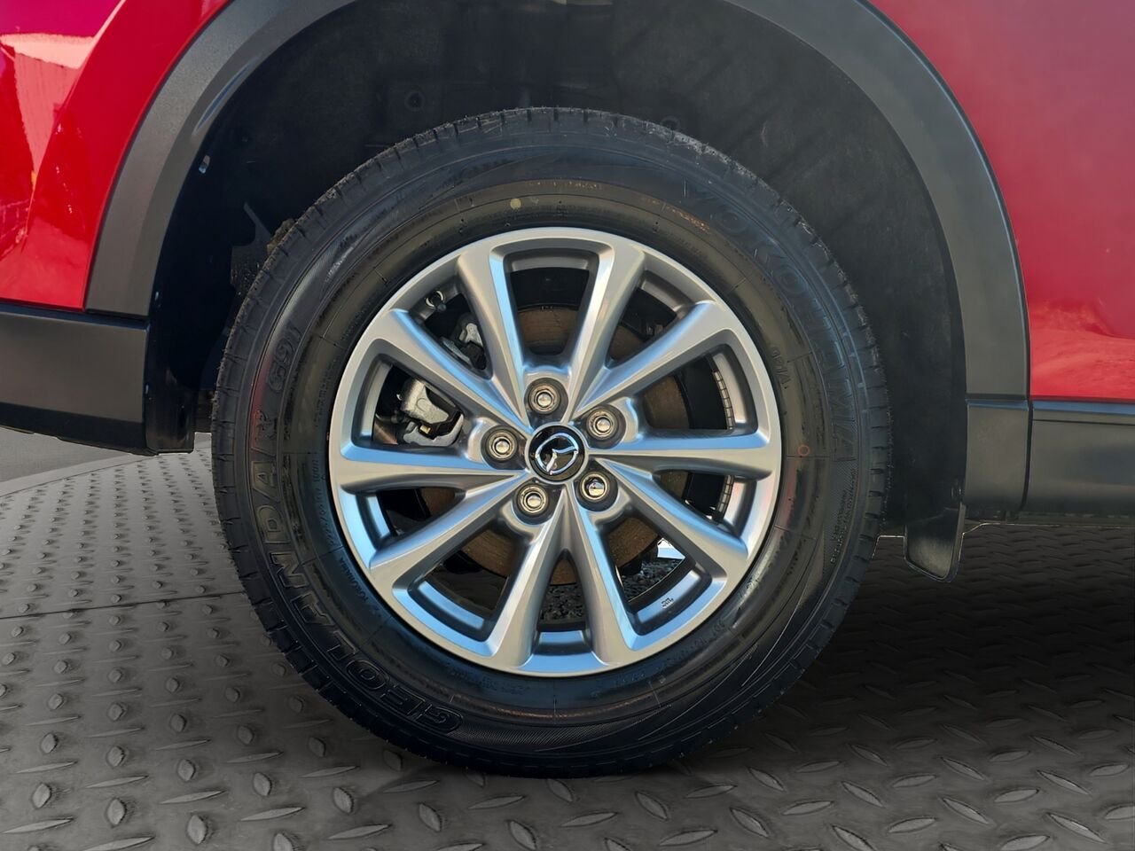 2025 Mazda CX-5 Gs, awd, sièges, volant et rétroviseurs chauffants, hayon électrique Soul Red Crystal Metallic Val-David - photo #25