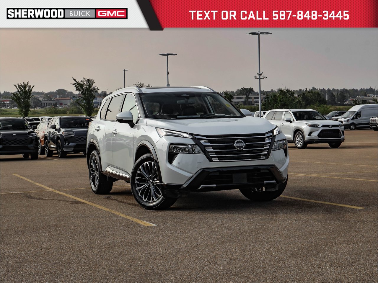 2024 Nissan Rogue AWD Platinum White Sherwood Park - photo #0