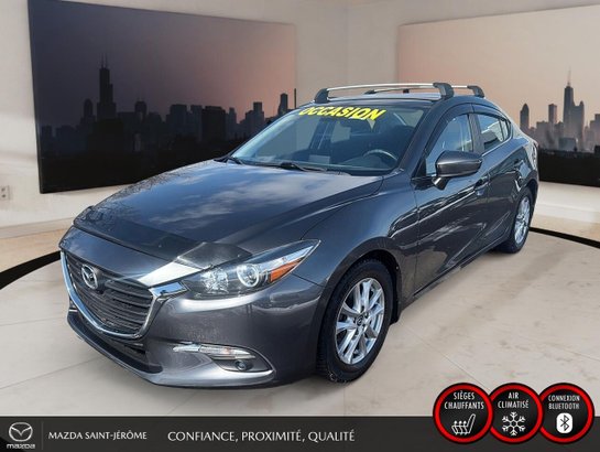 2018 Mazda Mazda3 GS | MANUELLE | MAGS | Grey