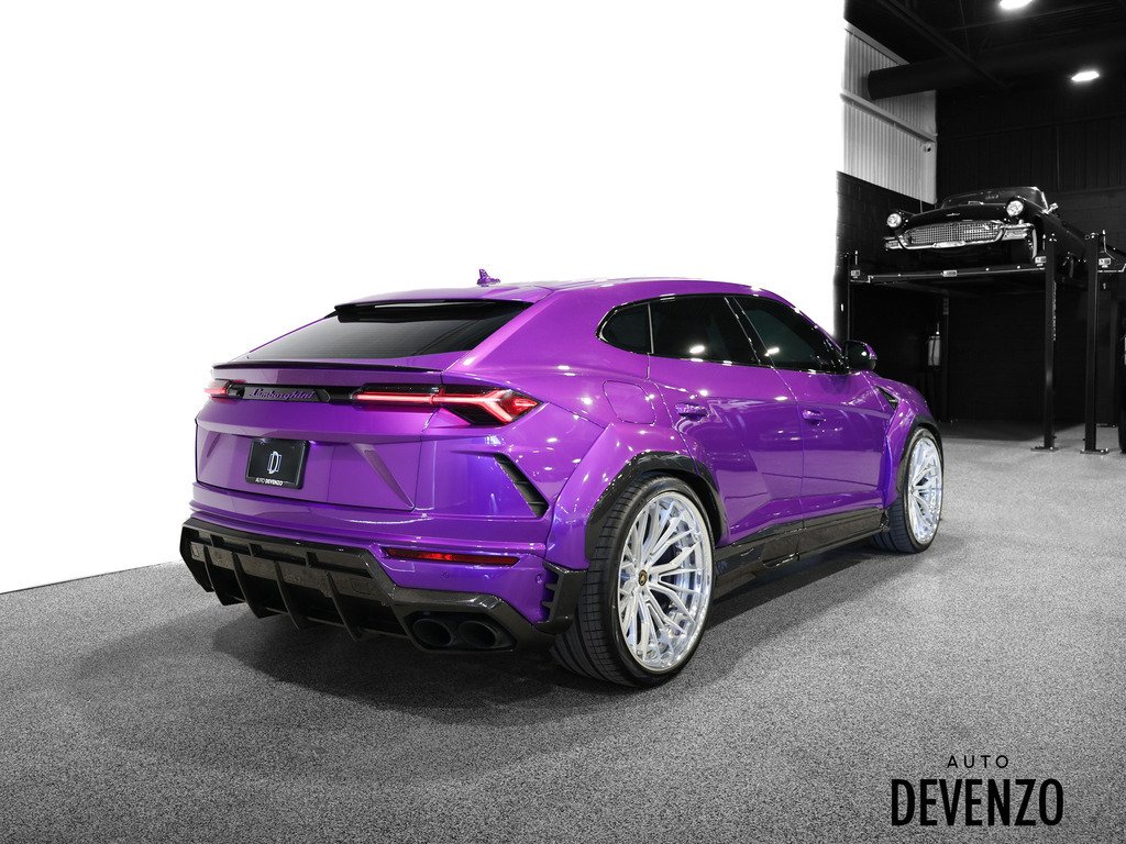 Lamborghini Urus 2021 mauve Saint-Eustache - photo #2
