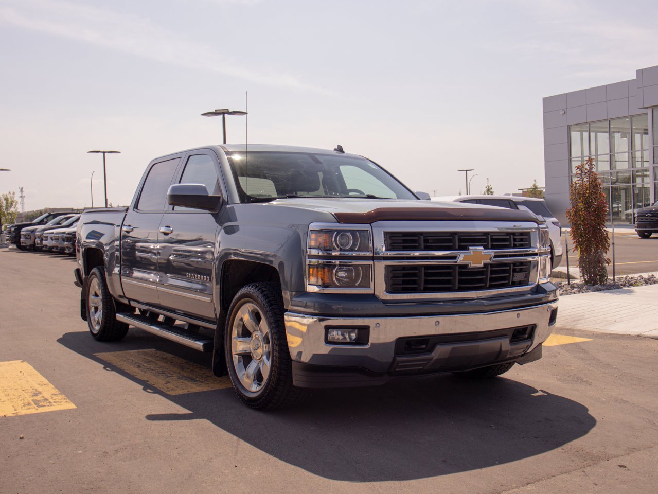 2014 Chevrolet Silverado 1500 4WD Crew Cab Short Box LTZ w/2LZ Blue Sherwood Park - photo #13