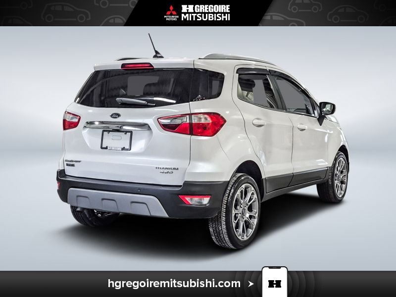 Ford EcoSport MA4296 | Titanium *AWD * Cuir * Toit * Mags * Caméra 2018 Blanc Laval - photo #8