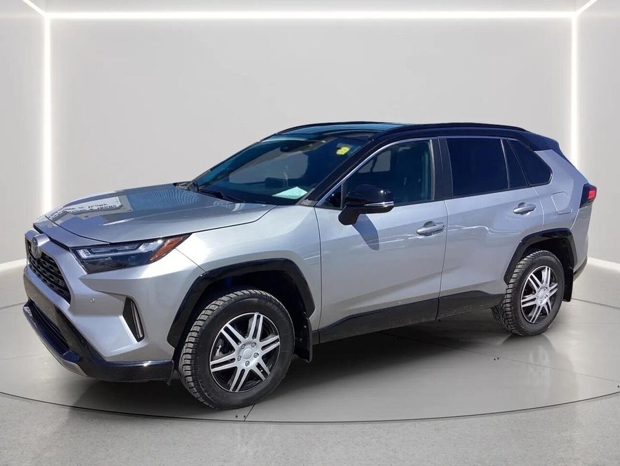 TOYOTA RAV4 HYBRID XSE 2022 2022 Ciel argent métallisé avec toit noir