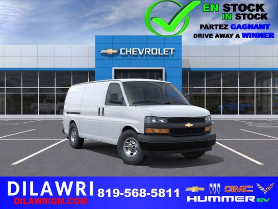 2025 Chevrolet Express Cargo Van 2025 Summit White