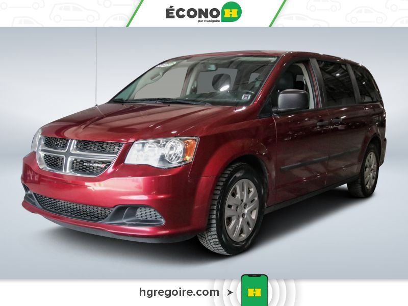 2016 Dodge GR Caravan 2016 Red