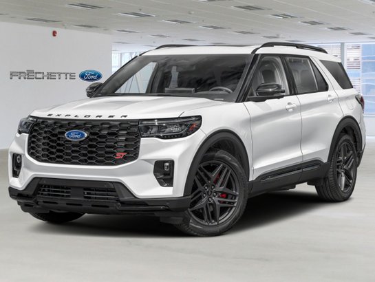 2026 Ford Explorer 2026 Space White Metallic