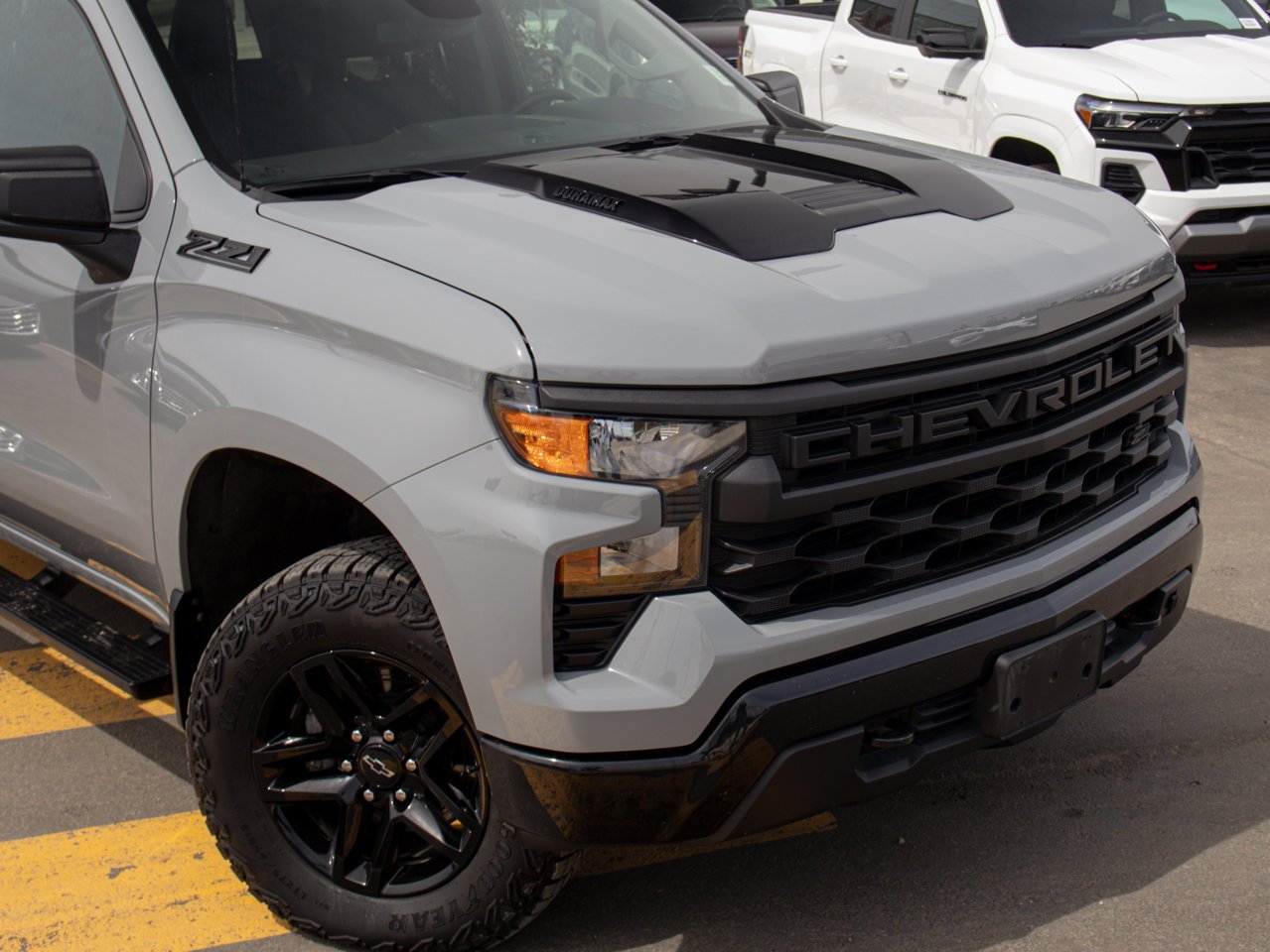 2024 Chevrolet Silverado 1500 4WD Crew Cab 147 Custom Trail Boss Grey Sherwood Park - photo #15