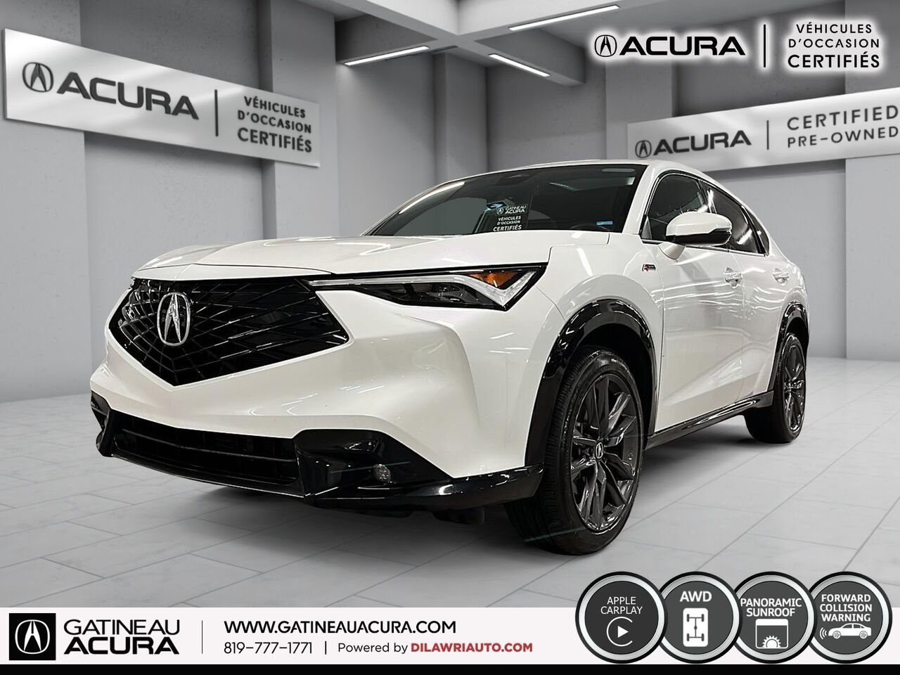 Acura ADX A-Spec AWD 2025 Blanc Gatineau - photo #0
