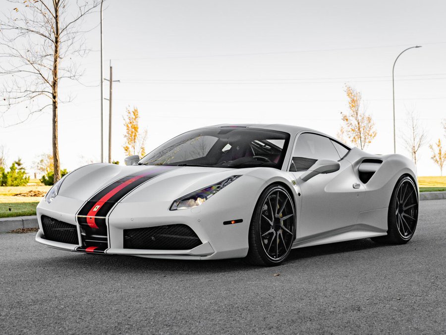 2017 Ferrari 488 GTB 2017 White