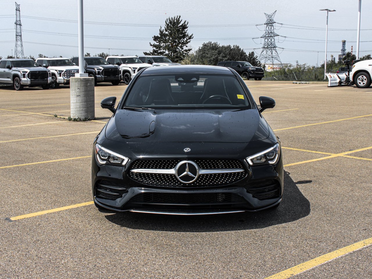 2020 Mercedes-Benz CLA CLA 250 4MATIC Coupe Black Sherwood Park - photo #2