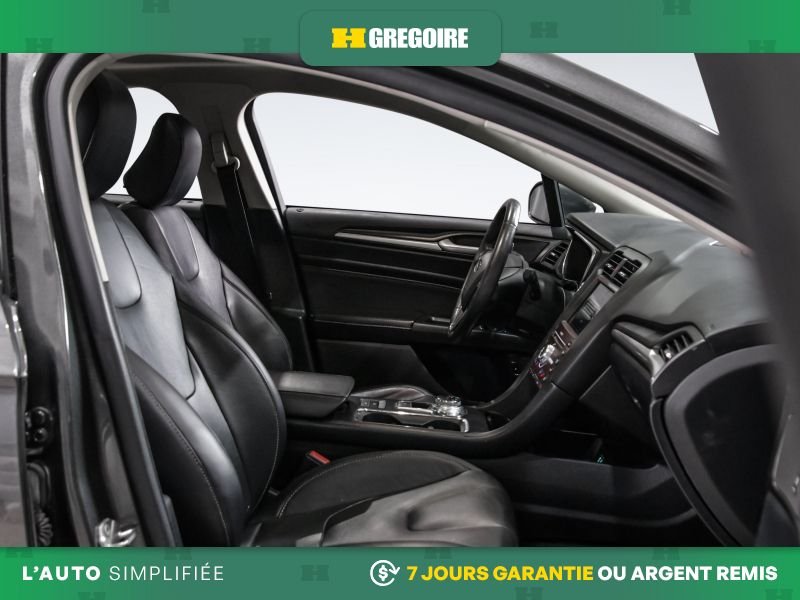 Ford Fusion 728870 | HYBRID TITANIUM CUIR TOIT MAGS CAM RECULE 2020 Gris Laval - photo #24