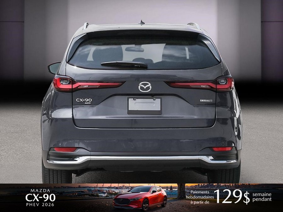 Mazda CX-90 hybride rechargeable 2026 2026 Gris mécanique métallisé