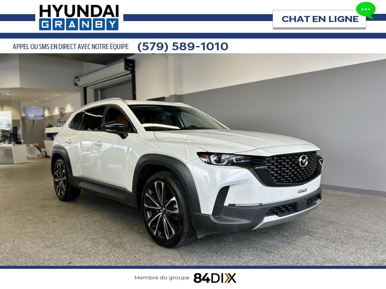 Mazda CX-50 2023 Blanc Granby - photo #0