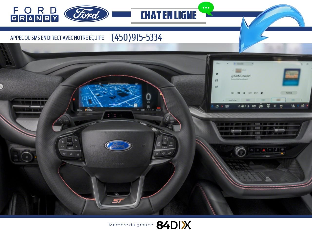 Ford Explorer 2026 Noir agate métallisé Granby - photo #8