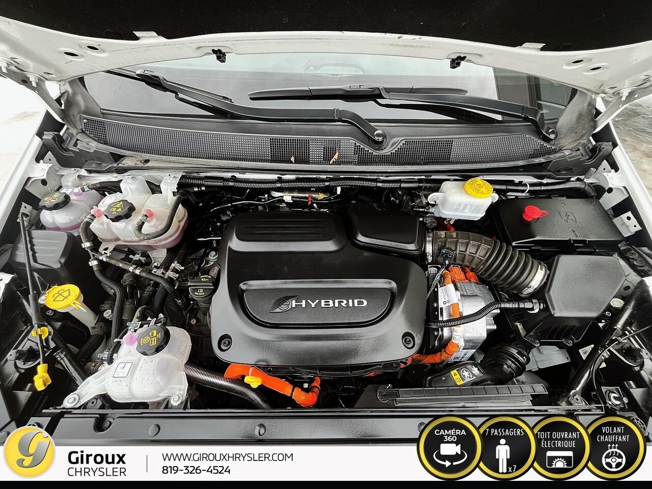 2022 Chrysler Pacifica Hybrid White Sainte-Agathe-des-Monts - photo #2