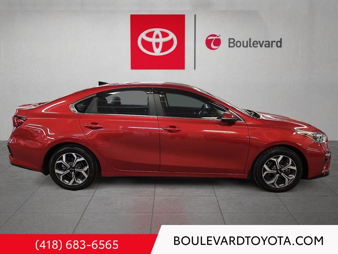 Kia Forte 97844A-86 | EX 2020 Rouge Québec - photo #2
