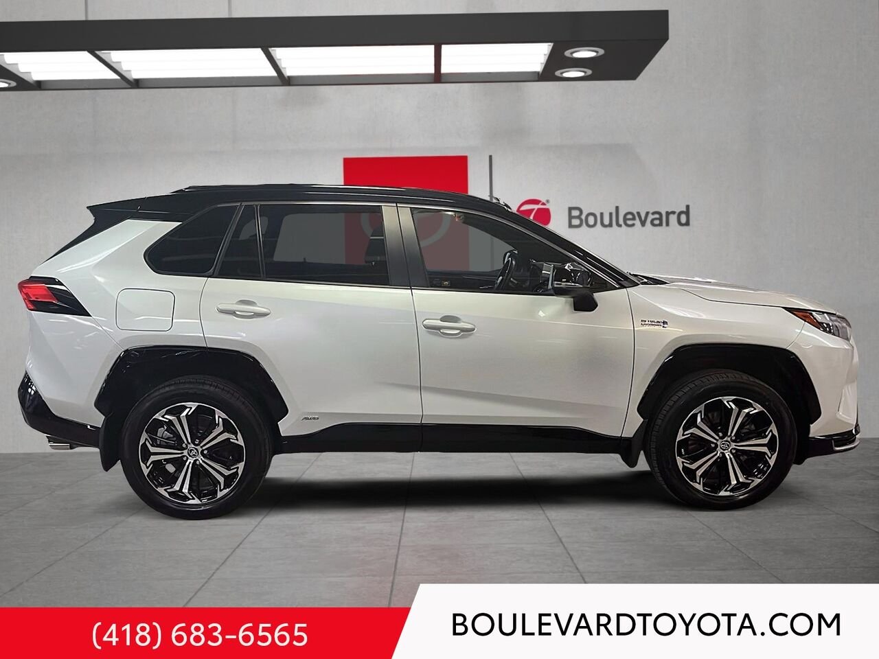 Toyota RAV4 PRIME 99835A-49 | XSE, HYBRIDE BRANCHABLE, AWD 2023 Blanc Québec - photo #2