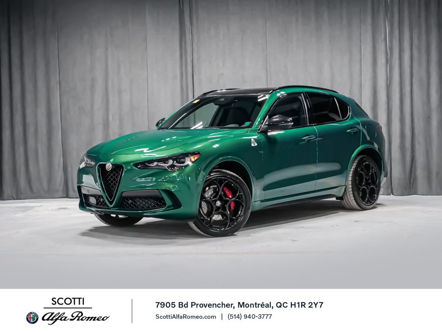 2024 Alfa Romeo Stelvio QUADRIFOLIO Green