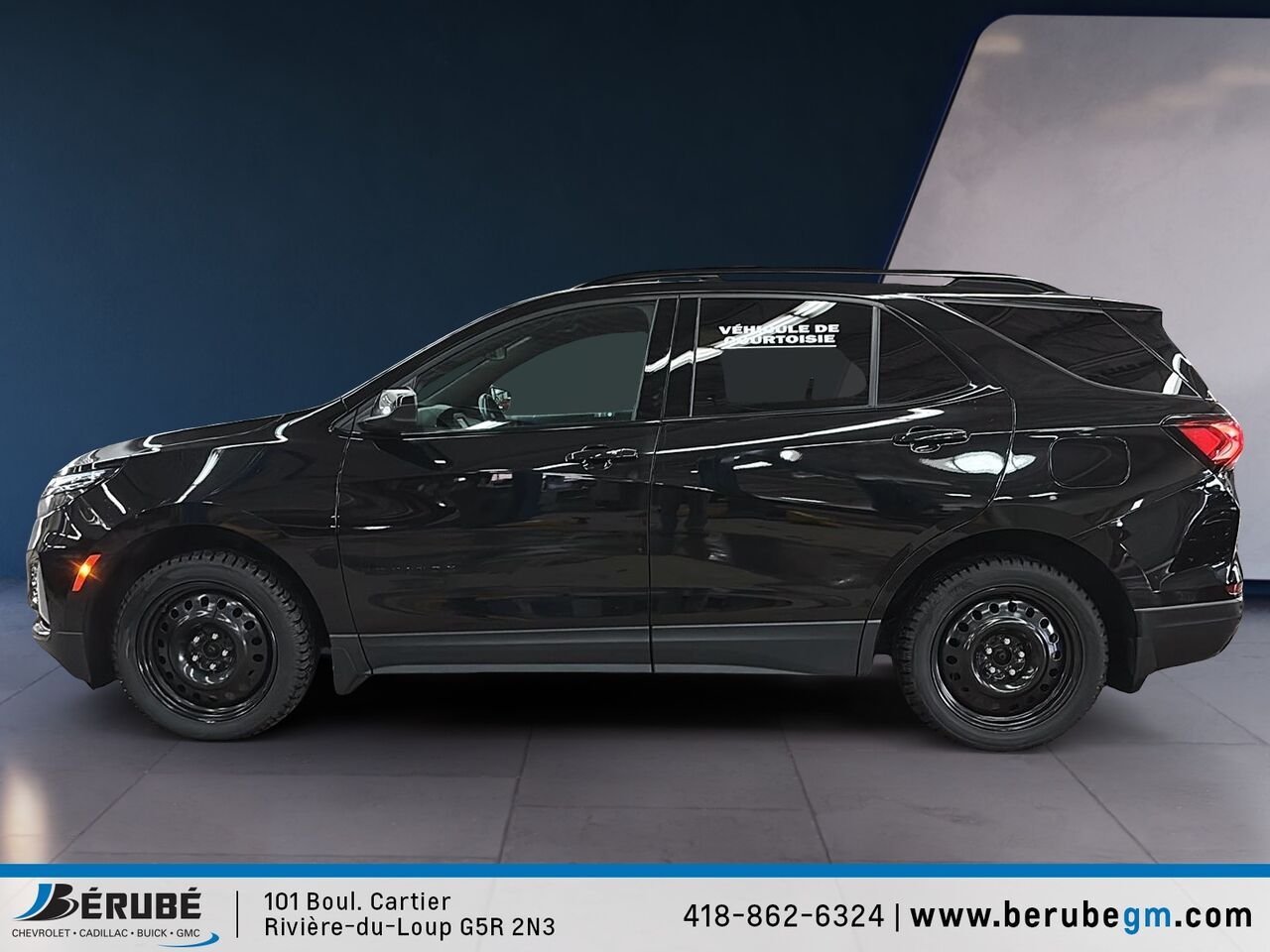CHEVROLET EQUINOX RS AWD RS 4 portes TI 2023 Noir Rivière-du-Loup - photo #4