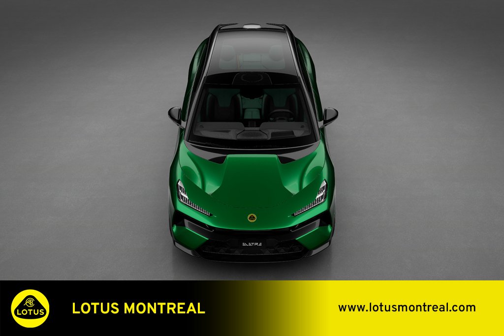 Lotus Eletre *MAINTENANT DISPONIBLE* Touring 2026 Vert Kirkland - photo #7