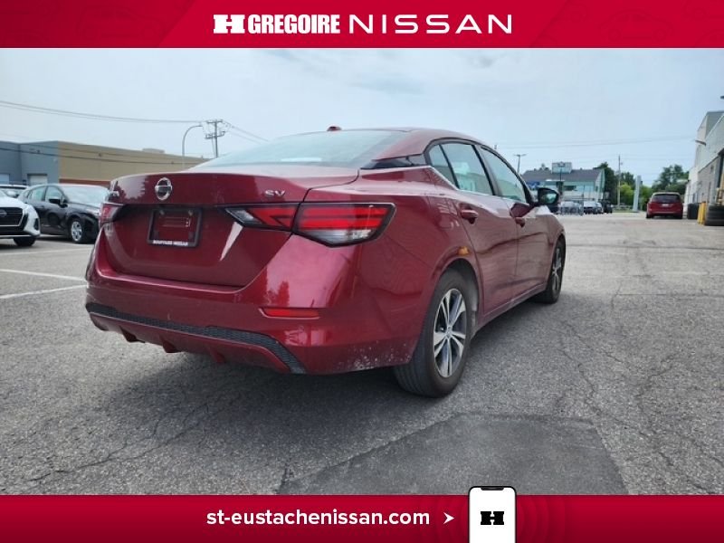 Nissan Sentra 2021 Rouge Laval - photo #12