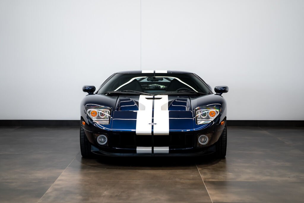 2006 Ford GT Blue Montreal - photo #1
