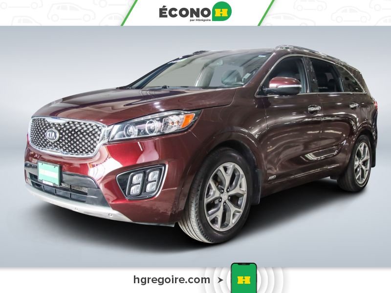 Kia Sorento 821084 | SX V6 A/C CUIR TOIT NAV MAGS 7 PASSAGERS 2018 Rouge Laval - photo #2