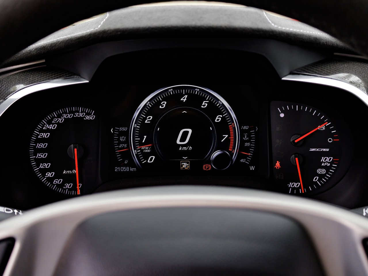 2016 Chevrolet Corvette 2dr Z06 Cpe w/3LZ Red Sherwood Park - photo #22