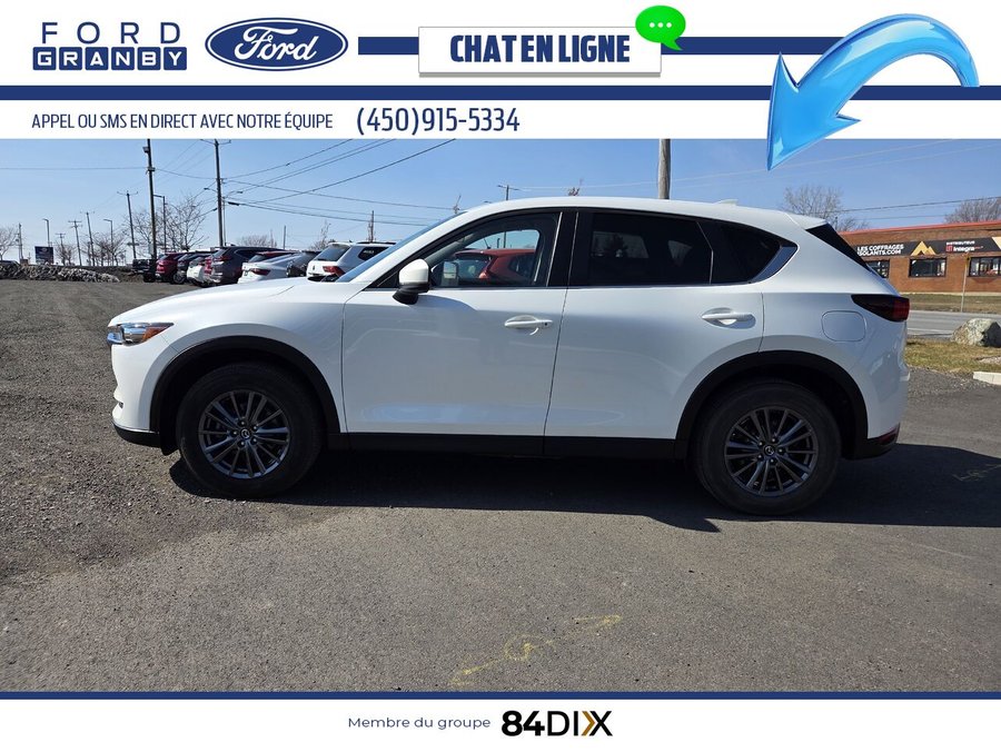 Mazda CX-5 GX TI, sieges chauffants 2021 Blanc
