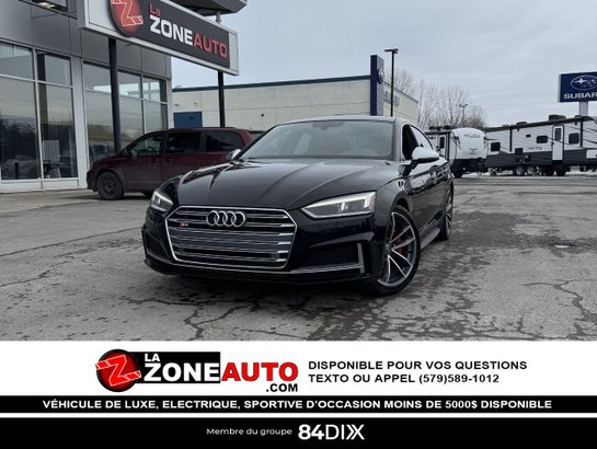 2018 Audi S5 Sportback 2018 Black