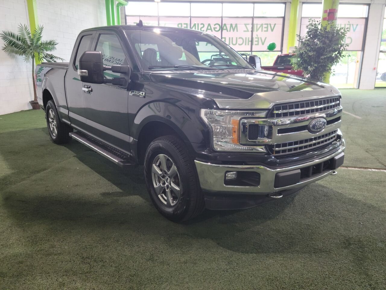 2018 Ford F-150 Black  - photo #7
