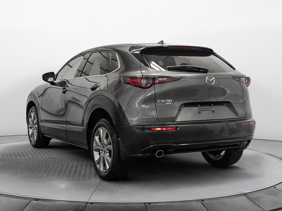 Mazda CX-30 AWD GT Toit Ouvrant Cuir Sièges et Volan Chauffant 2021 Noir
