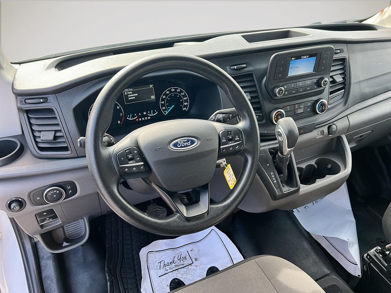 2023 Ford Transit Cube 12 pieds simple roue White Québec - photo #13