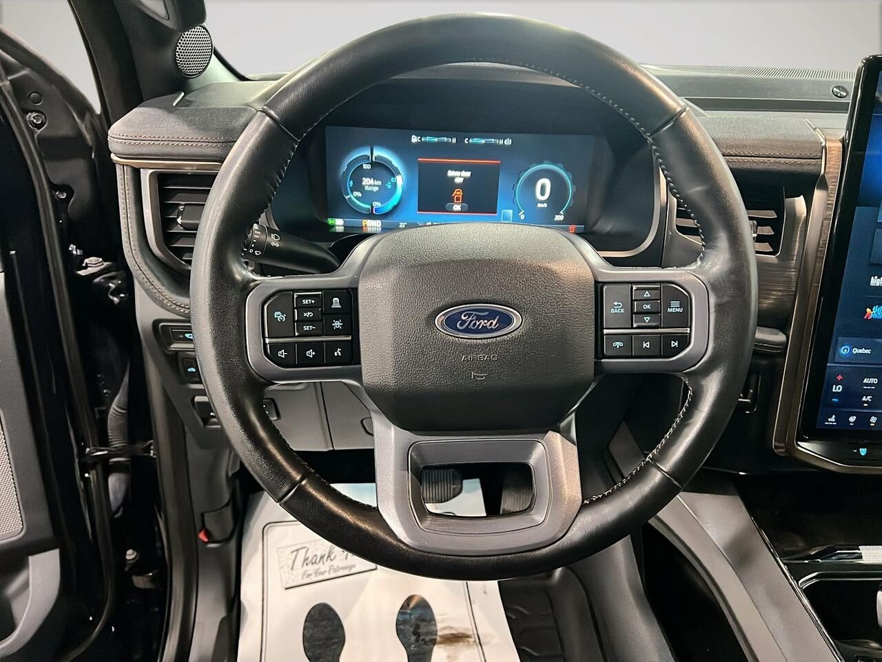 2023 Ford F-150 Lightning GROUPE 510 A, standard range Blue Québec - photo #11