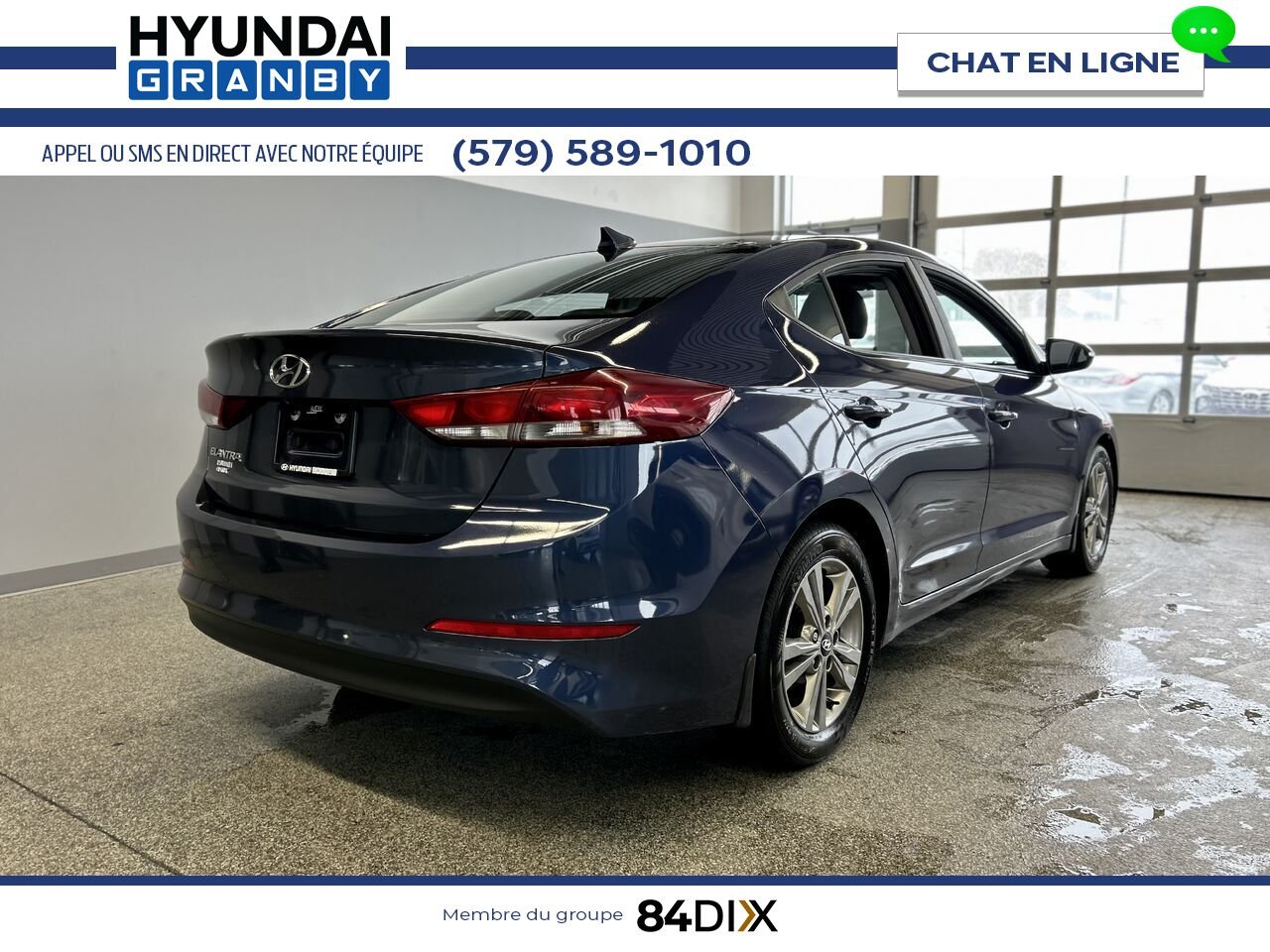 2018 Hyundai Elantra Blue Granby - photo #6